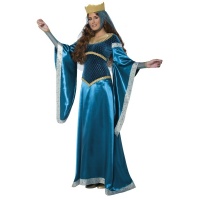 Kostým Královna - modrá