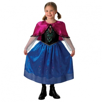 Dětský kostým pro dívky - Princezna Anna deluxe