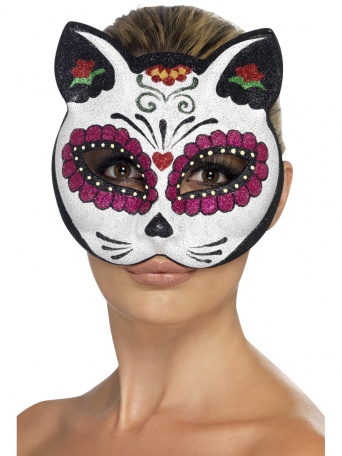 Benátská maska Kočičí přízrak