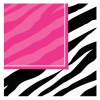 Zebra - růžové 33x33