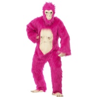 Kostým Gorila - růžová