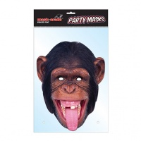 Papírová maska Šimpanz
