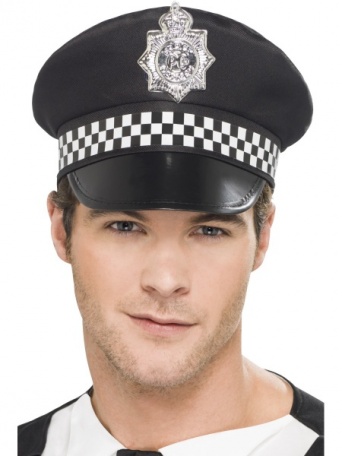Policejní čepice - deluxe