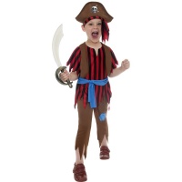 Dětský kostým Otrhaný pirát
