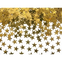 Konfety - zlaté hvězdy
