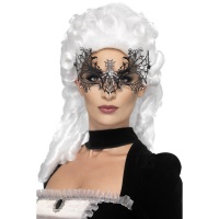 Benátská maska Černá vdova