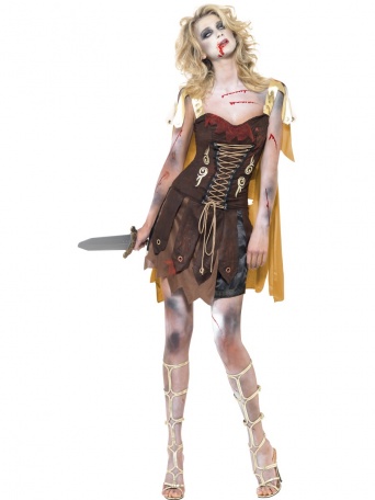 Kostým pro ženy - Zombie Gladiatorka