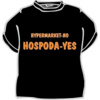 Tričko Hypermarket/hospoda
